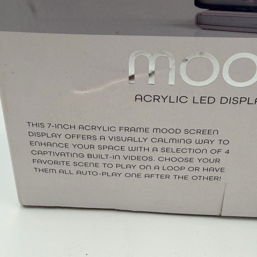 Acrylic LED Display - White Mood Light by - Picture 4 of 4